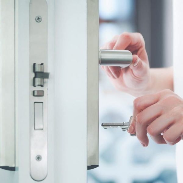 ouverture de porte